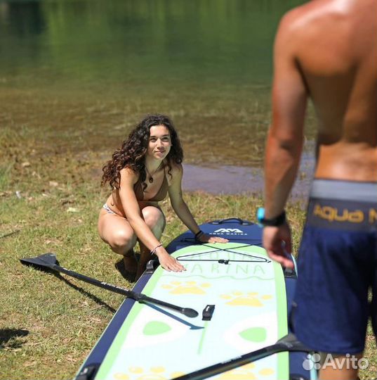 Сап борд sup доска aqua marina super trip 12.2