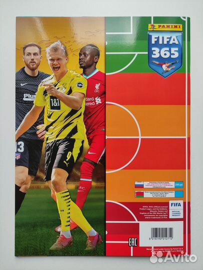 Альбом+50 пакетиков наклейки panini FIFA 365 2021