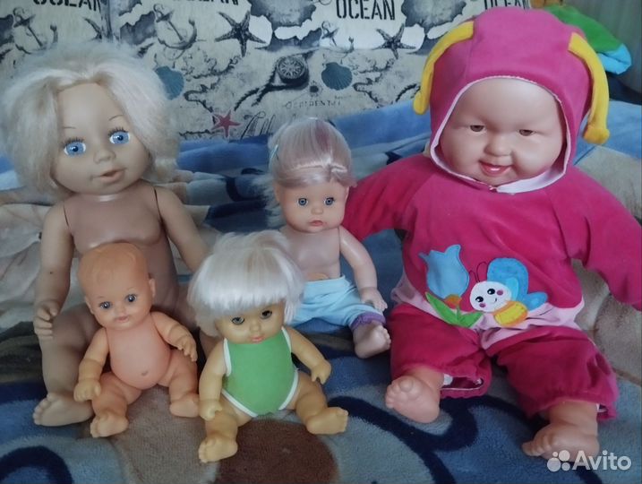 Игрушки куклы пакетом