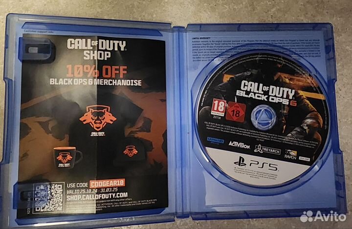 Игры для ps5 Call of duty Black ops 6