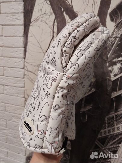 Муфта варежки на коляску/санки