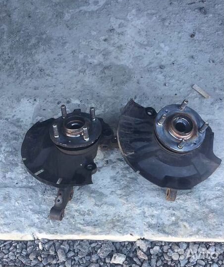 Kia Rio 3 Hyundai Solaris кулак поворотный левый и