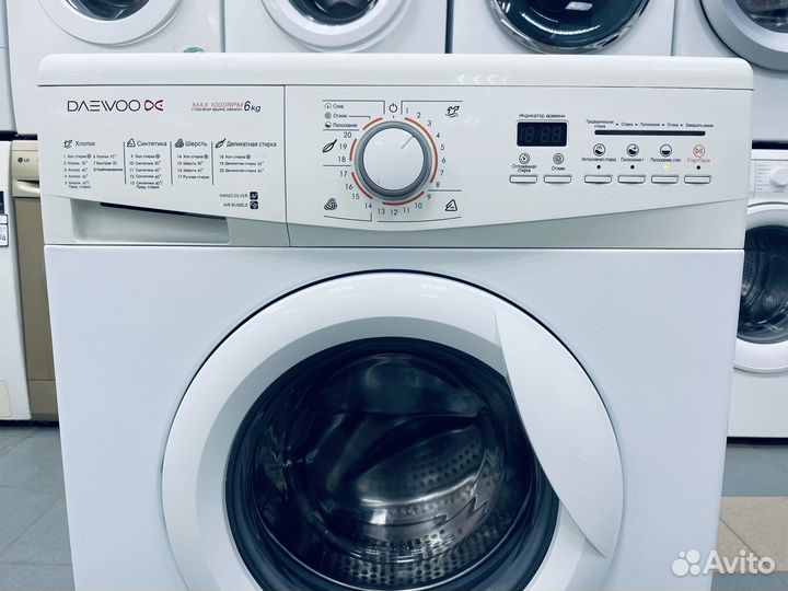 Стиральная машина бу. 6кг. Гарантия. Доставка