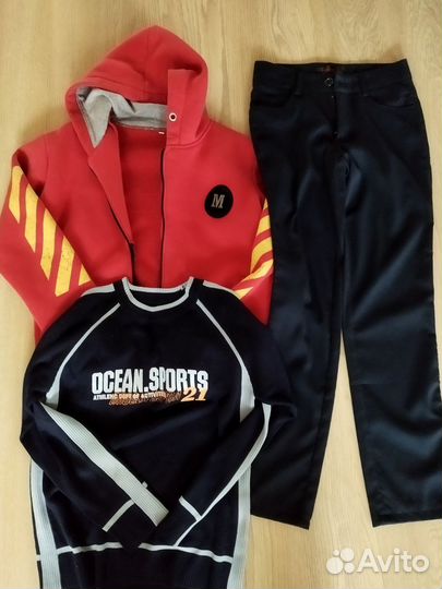 Вещи пакетом на мальчика, 140- 152