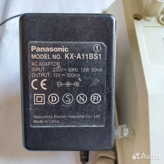 Настольный телефон Panasonic kx-tms32ruw