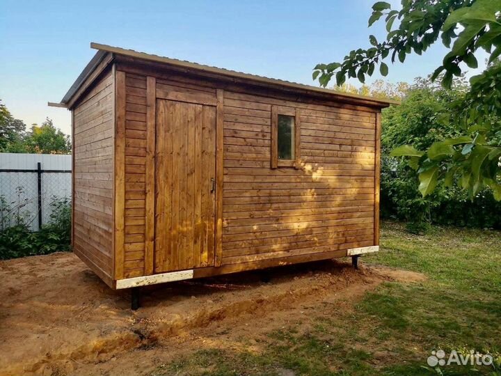 Бытовка 2.5х4м Хозблок неутеплённый