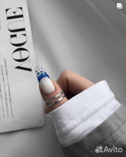 Маникюр, наращивание ногтей с покрытием гель-лак