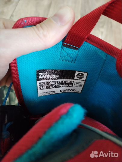 Сноубордические ботинки burton