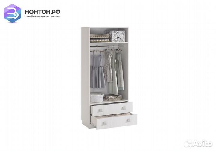 Шкаф двухстворчатый с ящиками Фэнтези