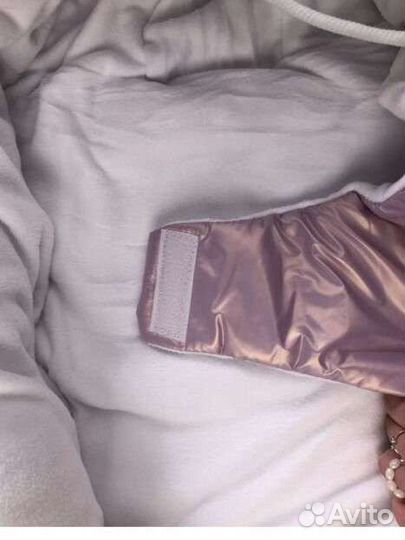 Зимний конверт в коляску 50-74см