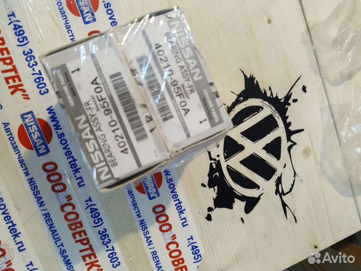 40210-95F0A Подшипник ступицы пер almera B10