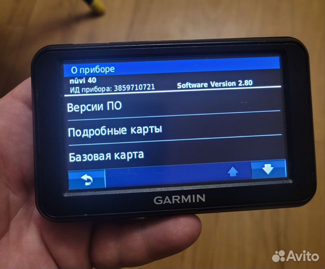 Навигатор Garmin nuvi 40