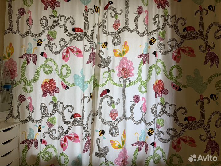 Шторы для детской IKEA