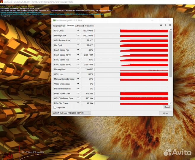 Видеокарта Palit GeForce RTX 2060 super Гарантия