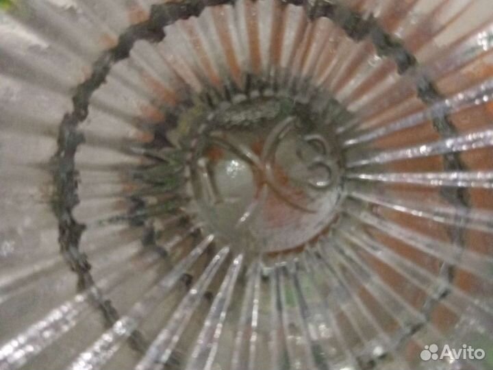 Ваза для фруктов на ножке СССР