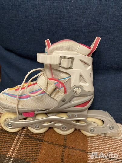 Роликовые коньки детские раздвижные