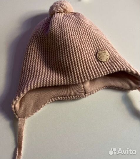 Утеплённая шапка для девочки Baby Go