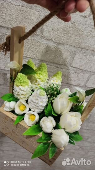 Букет из мыла