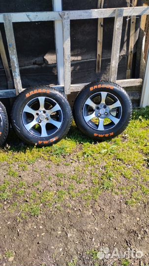 Литые диски r13 на ваз арбузы с резиной