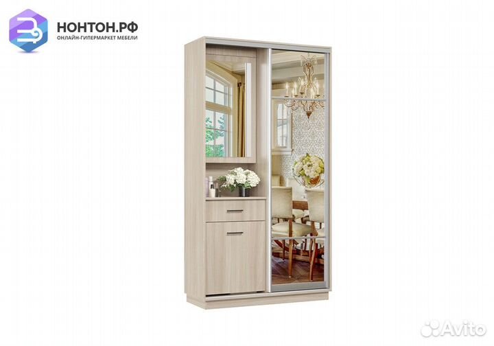 Прихожая-купе Агена мини ясень шимо светлый