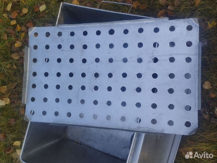 Ящик с крышкой из нержавейки