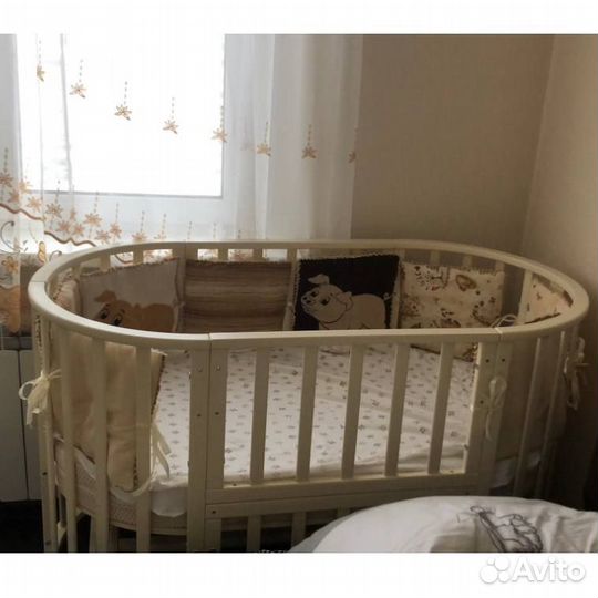 Детская кроватка трансформер