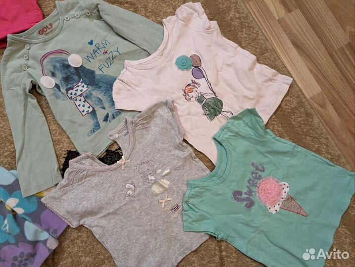 Детские вещи для девочки 1-3 года примерно