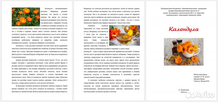 Ксерокопии, распечатка, ламинирование