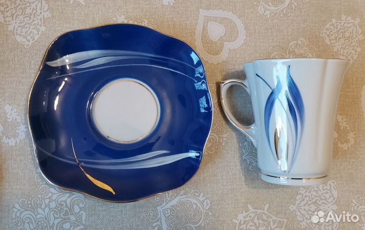Сервиз, чашки с блюдцем
