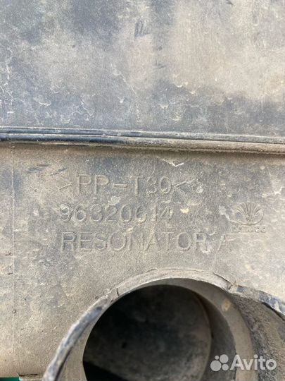 Резонатор воздушного фильтра Matiz