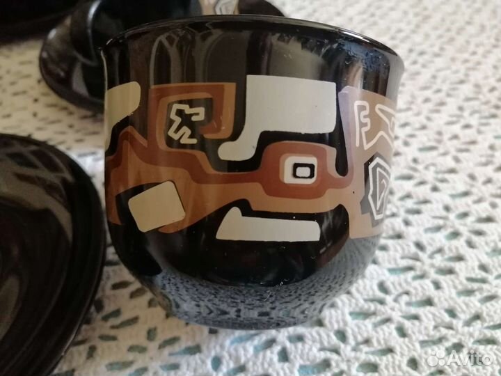 Чайно-кофейный сервиз 6 персон, Франция