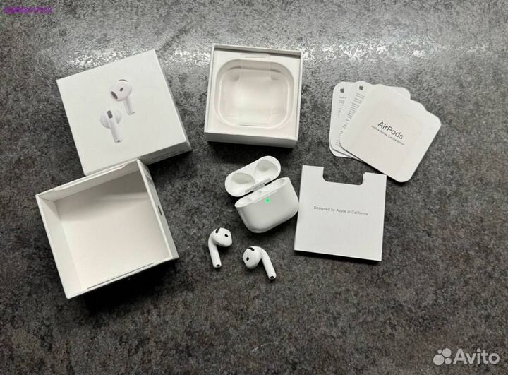 Наушники Airpods 4/Pro2 Premium + гироскоп