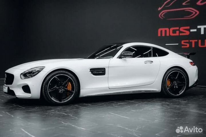 Пороги стиль AMG GT-R Mercedes AMG GT C190
