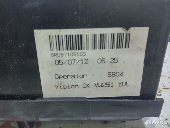 Фольксваген Поло Блок предохранителей