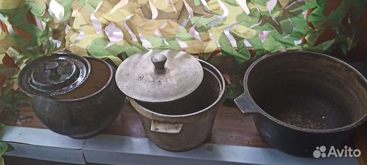 Чугунный котелок