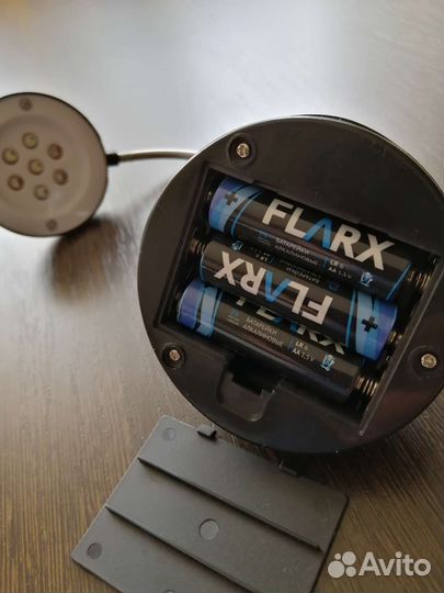 Настольная минилампа от батареек