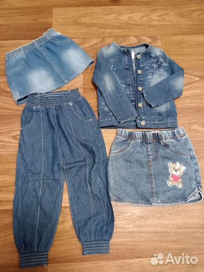 Фирменная одежда пакетом девочке