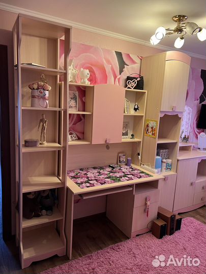 Мебель в детскую для девочки