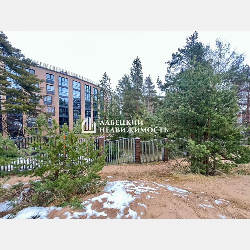 1-к. апартаменты, 43,3 м², 1/6 эт.