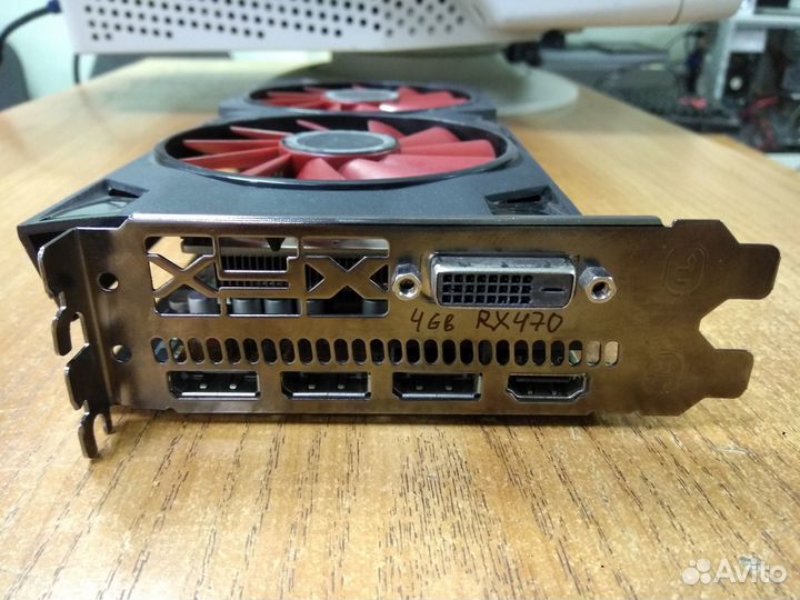 4Gb XFX Radeon RX470 из домашнего пк, гарантия