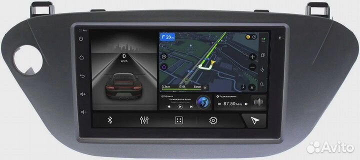 Toyota vista android магнитола teyes