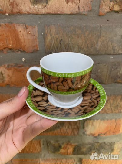 Кофейные чашки набор новый