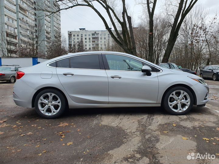Chevrolet Cruze 1.4 AT, 2017, 102 000 км