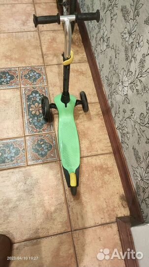 Самокат детский трехколесный бу