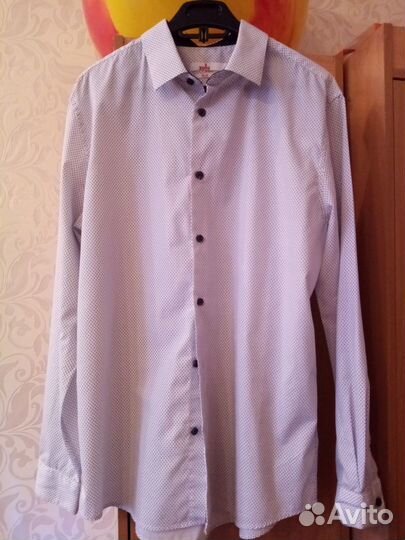 Рубашка школьная, L размер