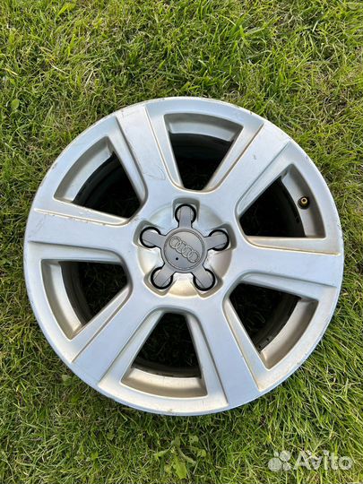 Литые диски r17 на audi бу