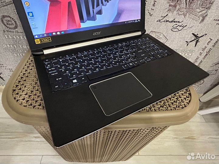 Игровой ноутбук acer aspire 7 A715-71G-58YJ