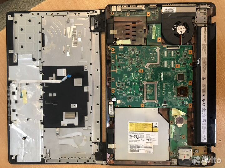 Ноутбук asus k52 K52d K40AB 14'' разбор