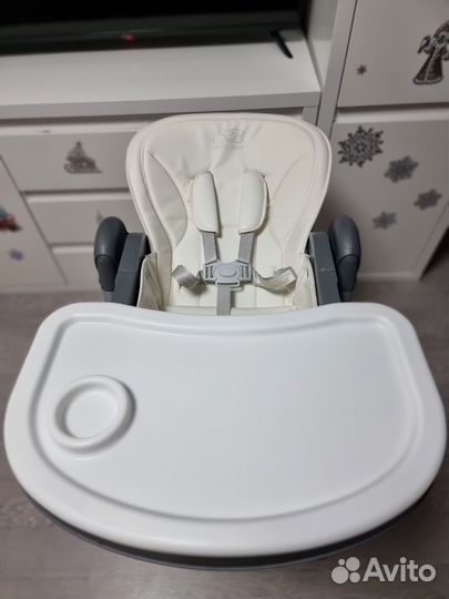 Стульчик для кормления Sweet Baby Style Light Grey