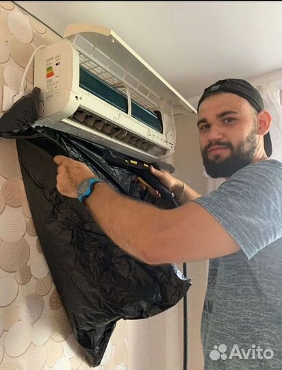 Чистка,заправка,ремонт сплит систем(кондиционеров)